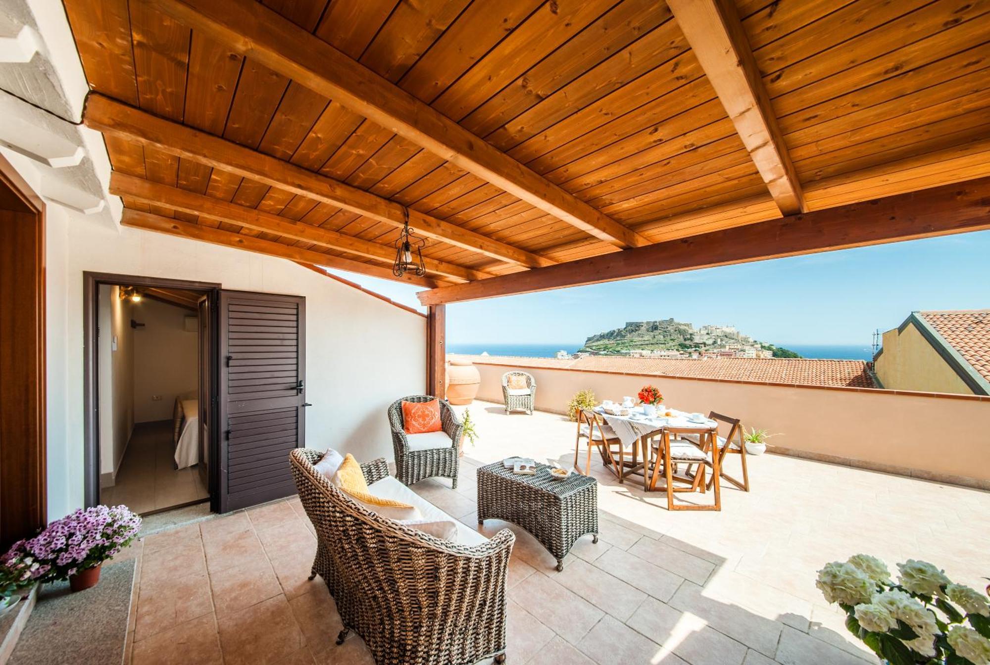La Casa Di Mannazzotta 2 Bed & Breakfast Castelsardo Bagian luar foto